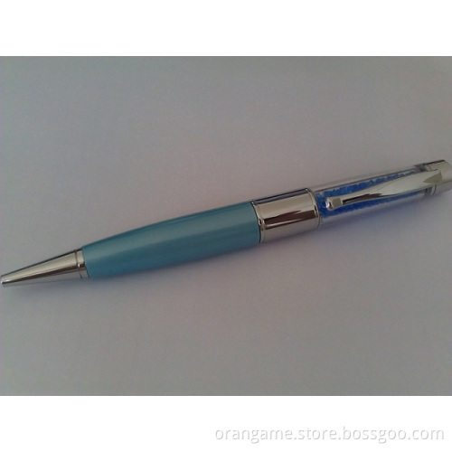 2014 New Style Plastic+Metal Pen USB Flash Drive